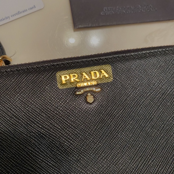 Black Prada Wallet - Picture 3 of 5